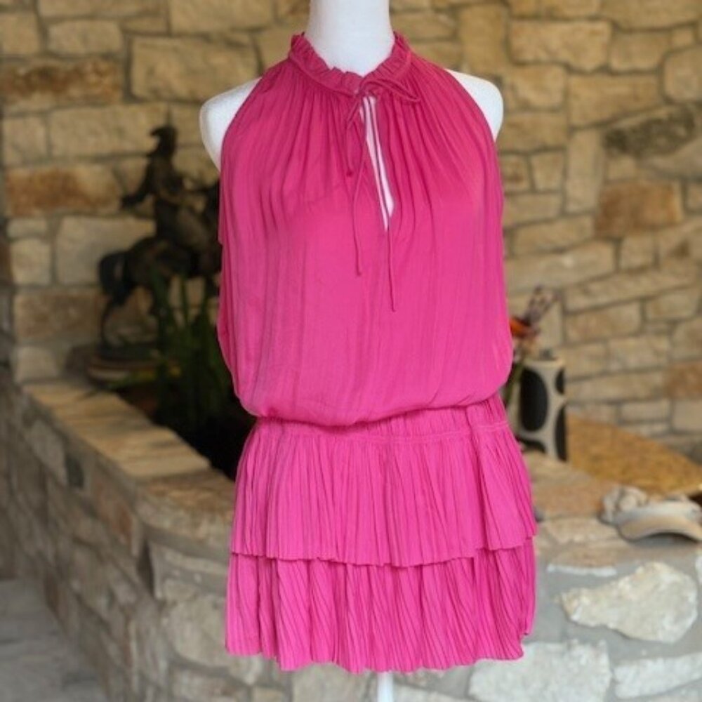 Impeccable Pig Mini-Dress Hot Pink Size Small